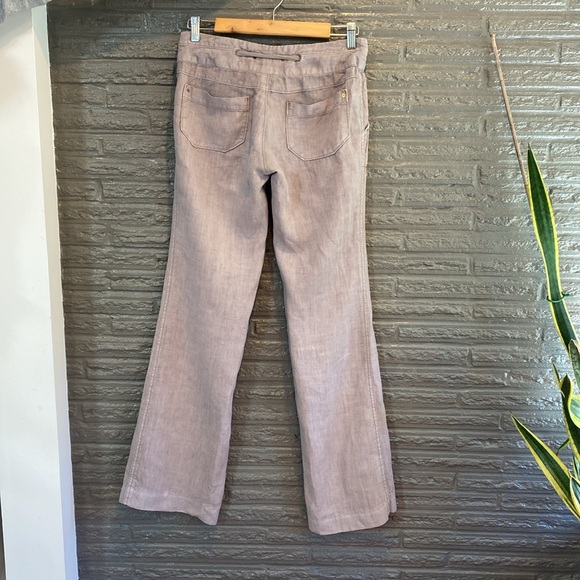 Hei Hei linen pants, grey, size 0 - Picture 2 of 5